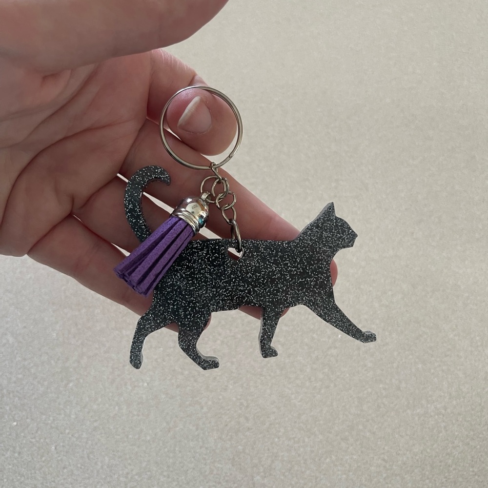 **SPECIAL DEAL** Handmade Cat Keychain -Please read description - Picture 2 of 3